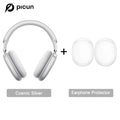 Picun f8 pro anc fones de ouvido sem fio cabeça rastreamento áudio espacial 3d-52db anc alta fidelidade bluetooth fone de ouvido enc hd microfone app de baixa latência