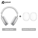 Picun f8 pro anc fones de ouvido sem fio cabeça rastreamento áudio espacial 3d-52db anc alta fidelidade bluetooth fone de ouvido enc hd microfone app de baixa latência