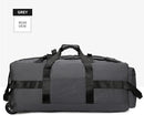 Bolsa de viagem, bolsa de grande capacidade, bagagem portátil ao ar livre, bolsa de viagem com rodas, bolsa de viagem unissex conveniente e prática