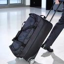 Nova Bolsa de Viagem em Tecido Oxford 2025 com Rodas, Leve e Portátil, para Homens e Mulheres, Estilo Esportivo, Dobrável