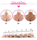 Knowu-forma de mama de silicone a/b/c/d/e/g copo enorme peito falso cruz vestir iniciante transgênero rainha mama agitando