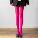 Talenza meias femininas finas meia-calça super elástica tamanho grande leggings vermelho feminino sexy collants primavera outono inverno