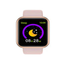 Relógio inteligente controle de música calorias distância rastreador de fitness mensagem lembrar masculino smartwatch feminino relógios pulseira relógio alarme y68