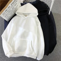 2024 outono casual feminino sólido hoodie confortável strecth camisolas bolso solto roupas quentes moda rua pullovers femininos
