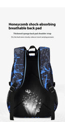 Mochila para menino com lancheira e estojo de lápis 3 peças bolsas escolares para meninos para estudantes do ensino fundamental meninos adolescentes