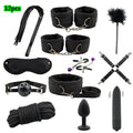 Brinquedos sexuais para mulheres, kit BDSM para casais, brinquedos sensuais para adultos, acessórios eróticos, algemas para sessão, plugue anal, jogo sexual.