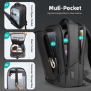 Hk designer masculino bolsa para portátil à prova dwaterproof água sacos de escola para meninos universitários masculino negócios esportes mochila viagem com carregamento usb