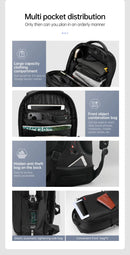 Tigernu anti-roubo mochilas grande capacidade saco 15.6 17 19 polegada mochila portátil para homens mochila de viagem bolsa feminina