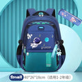 Astronaut Flying in Space Mochila para meninos, Proteção contra a Coluna Infantil, Leve e Grande Capacidade, Resistente à Sujeira, Novo