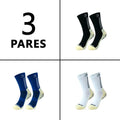 Meias de futebol masculinas, Meia poliamida corrida, Meia antiderrapante futebol, Meias de corrida de tubo médio