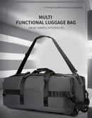 Bolsa de viagem, bolsa de grande capacidade, bagagem portátil ao ar livre, bolsa de viagem com rodas, bolsa de viagem unissex conveniente e prática