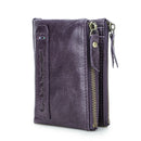 Contact's moda couro genuíno carteira feminina bifold titular do cartão moeda bolsa pequena bolsa feminina clipe de dinheiro masculino bolso carteiras