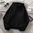 Primavera outono moda masculina moletom com capuz casual pullovers moletom feminino topo cor sólida hoodies moletom feminino