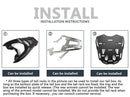 Universal Motocicleta Traseira Trunk Top Casos, Caixa De Alumínio, Bagagem, Mala, Moto Cauda Caixa, 65L, 55L, 45L, 36L