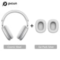 Picun f8 pro anc fones de ouvido sem fio cabeça rastreamento áudio espacial 3d-52db anc alta fidelidade bluetooth fone de ouvido enc hd microfone app de baixa latência