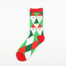 1 par novos homens mulheres meias de algodão casuais meias coloridas tripulação rua skate meias feliz engraçado harajuku sox meias