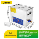 Limpador Ultrassônico 2L 3L 6L 10L 15L 22L 30L, Banho de Lavagem Ultrassônico Aquecido para Uso Doméstico e Comercial