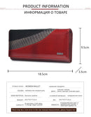 Hh carteiras femininas design da marca carteira de couro de alta qualidade feminino ferrolho moda jacaré longo carteiras e bolsas