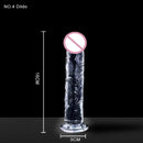 Brinquedos Eróticos Transparentes de Simulação para Mulheres e Gays: Dildos, Massageadores, Dilatadores Anais e Acessórios Exóticos