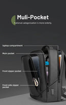 Hk designer masculino bolsa para portátil à prova dwaterproof água sacos de escola para meninos universitários masculino negócios esportes mochila viagem com carregamento usb
