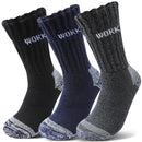 3 pares engrossar meias de inverno para homens térmicas macias trabalho meados de bezerro meias quentes e confortáveis para casa esportes