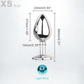 Mini plug anal de metal, dilatador, masturbador, suprimentos para adultos, massageador de próstata, dildo para mulheres, acessórios exóticos.