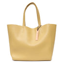 SC Marca De Luxo Sacolas De Couro De Vaca Designer De Couro Bolsas Mulheres Sacos De Ombro Moda Feminina Grande Capacidade Liner Bag