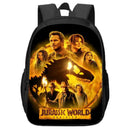 Animal World Tiranossauro Rex Dinossauro Dupla Camada Meninos e Meninas Mochila Escola Primária e Secundária Estudante Mochila