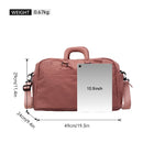Bolsa de viagem portátil expansível para homens e mulheres, bolsa de bagagem leve de curta distância e grande capacidade, mala de viagem fitness com bolsa adicional e compartimento para sapatos