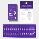 Tiras de Clareamento Dental para Remoção de Manchas Amarelas e Placa Bacteriana, Restauração do Brilho dos Dentes, Adesivos de Higiene Oral em Gel