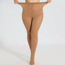 Um design elegante para mulheres primavera outono térmica meia-calça de tom de pele de grandes dimensões LeggingsSocks