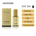 Gollee extensões de cílios 15ml primer de limpeza de cílios super ligação 0.5s cola de extensão de cílios profissional adesivo de cílios