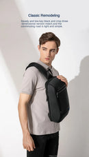 Mochila Antifurto Impermeável Kingsons/Vgoal para Homens, para Laptop de 14/13.3 polegadas com Porta USB e Cadeado TSA