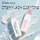 Bella moça 1 peça shampoo para extensão de cílios 100ml creme mousse para maquiagem cílios postiços limpos