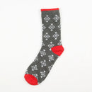 1 par novos homens mulheres meias de algodão casuais meias coloridas tripulação rua skate meias feliz engraçado harajuku sox meias