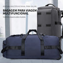 Bolsa de viagem, bolsa de grande capacidade, bagagem portátil ao ar livre, bolsa de viagem com rodas, bolsa de viagem unissex conveniente e prática