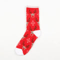 1 par novos homens mulheres meias de algodão casuais meias coloridas tripulação rua skate meias feliz engraçado harajuku sox meias