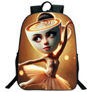 Engraçado italiano brainrot impresso mochila para meninos meninas cappuccino assassino mochila crianças bookbag italiano brainrot sacos