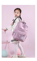 Fengdong-Saco Escolar de Grande Capacidade para Crianças, Mochila Bonito para Meninas, Kawaii Bookbag para Crianças, Presente dos Estudantes Primários