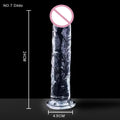 Brinquedos Eróticos Transparentes de Simulação para Mulheres e Gays: Dildos, Massageadores, Dilatadores Anais e Acessórios Exóticos