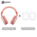 Picun f8 pro anc fones de ouvido sem fio cabeça rastreamento áudio espacial 3d-52db anc alta fidelidade bluetooth fone de ouvido enc hd microfone app de baixa latência