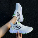 Homens sapatos esportivos casuais respirável tênis leves ao ar livre malha preto tênis de corrida atlético jogging tenis sapatos caminhada