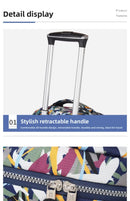 Nova Mala de Viagem de Grande Capacidade com Alça Retrátil, Bolsa de Mão para Viagens de Longa e Curta Distância, Mala de Nyl...