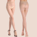 Kave 2 pares plus size branco 20d toeless meia-calça feminina controle puro superior aberto dedo do pé meia-calça de verão para mulher