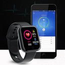 Relógio inteligente controle de música calorias distância rastreador de fitness mensagem lembrar masculino smartwatch feminino relógios pulseira relógio alarme y68
