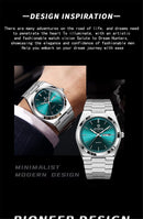 Relógios de Pulso de Moda Casual para Negócios 2026, Relógio de Ouro para Homens, Relógio de Luxo Automático, Presentes para Homens, Reloj Hombre