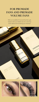 Gollee extensões de cílios 15ml primer de limpeza de cílios super ligação 0.5s cola de extensão de cílios profissional adesivo de cílios