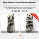 Meias de futebol antiderrapantes, Atualizadas e espessadas, Meias de flecha de tubo médio, Antiderrapantes com pontos de cola