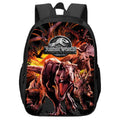 Animal World Tiranossauro Rex Dinossauro Dupla Camada Meninos e Meninas Mochila Escola Primária e Secundária Estudante Mochila