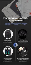 Tigernu anti-roubo mochilas grande capacidade saco 15.6 17 19 polegada mochila portátil para homens mochila de viagem bolsa feminina